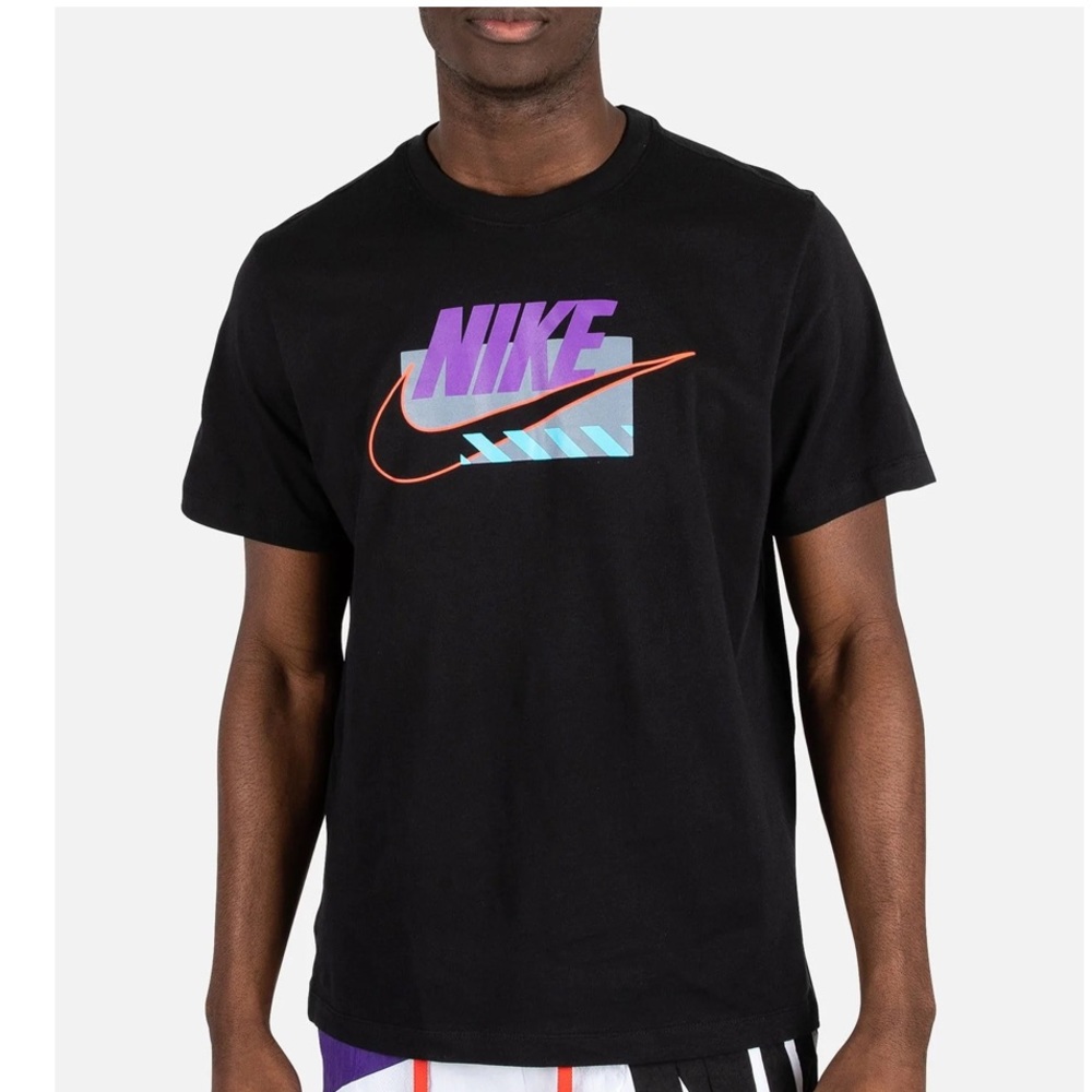 NIKE NSW brandmark wildcard men’s T-shirt black | MEDIUM